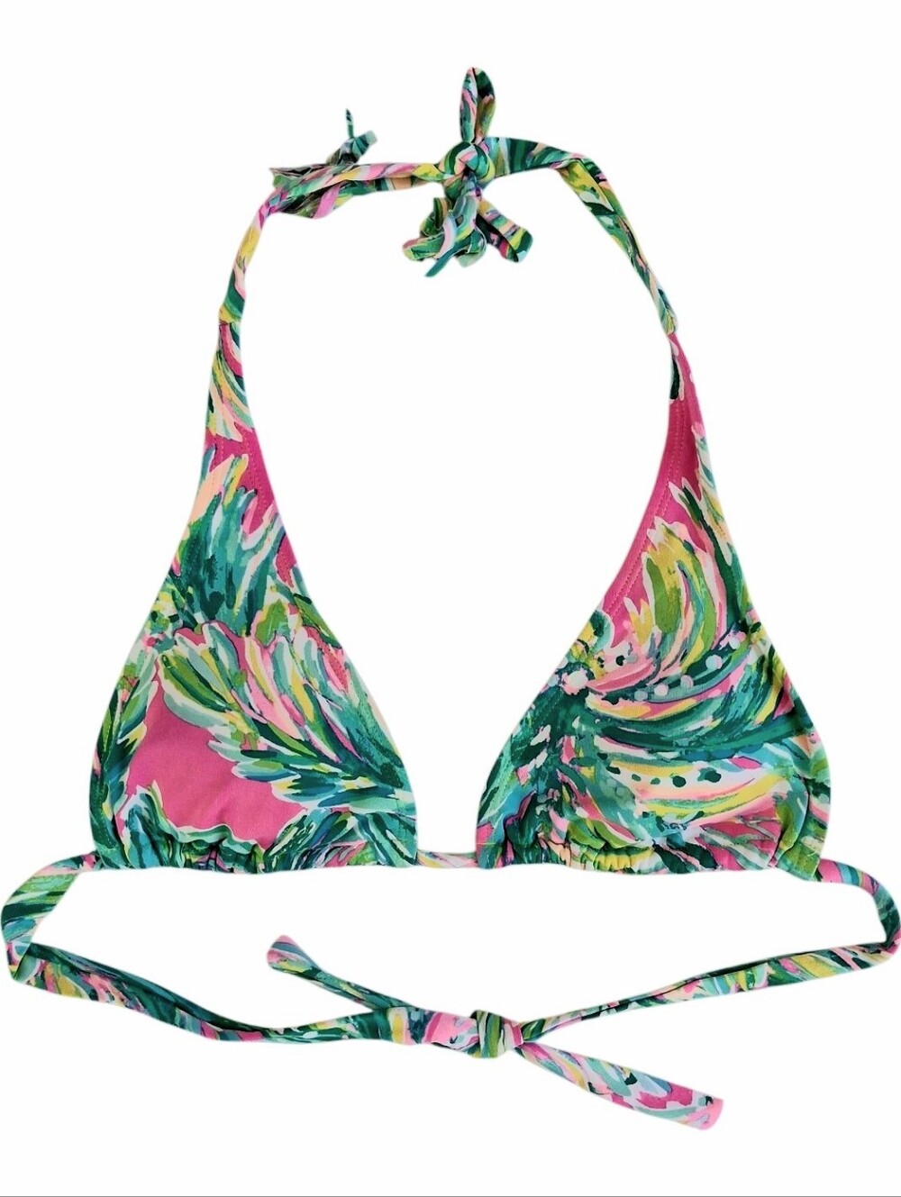 Lilly Pulitzer Bikini Swimsuit Set Multi Shady Lady Top 4 Bottoms 6 - Picture 6 of 11